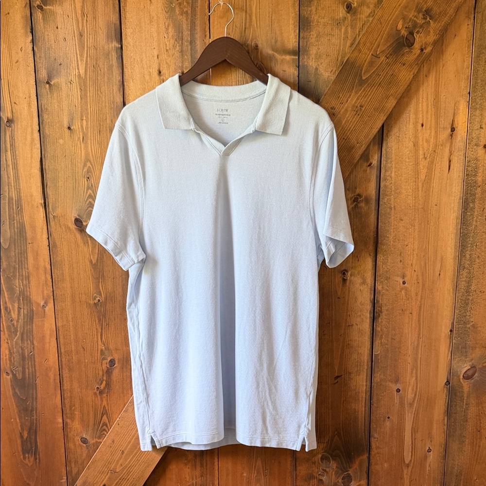 Men's J. Crew Light Blue Polo Shirt
